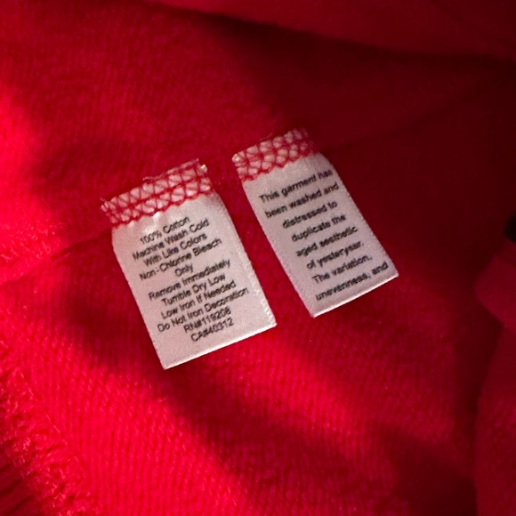 Miami Heat Mitchell & Ness Hardwood Classics Red Full Zip Hoodie Jacket L Large - Picture 5 of 7